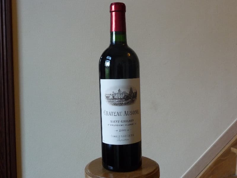 Chateau Ausone 2001, Vauthier&Dubois-Challon, Saint-Émilion, 2001