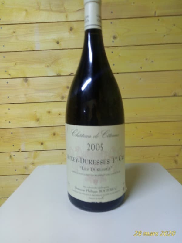 Auxey-Duresses, 1er cru - Château de Citeaux - "les Duresses", domaine Bouzerau, 2005 (Magnum)