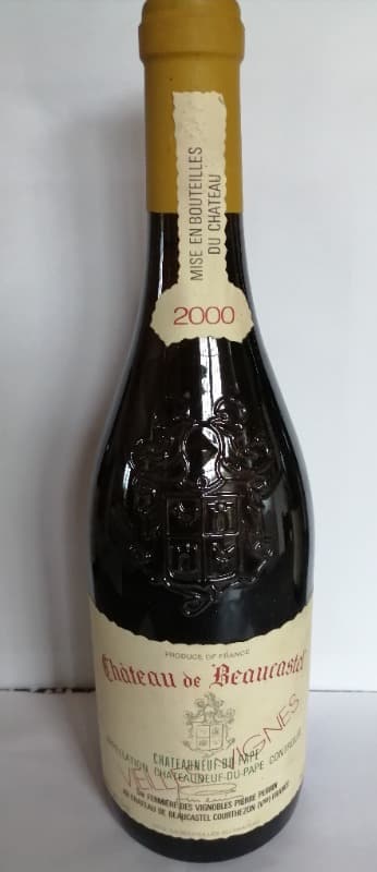 Châteauneuf-du-Pape, Vieilles vignes, Beaucastel, 2000