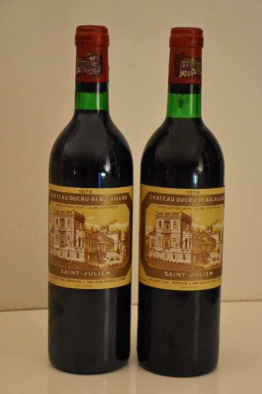 2 x Château Ducru Beaucaillou, Saint-Julien, 1979