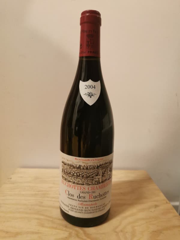 Ruchottes-Chambertin, Grand Cru - Clos des Ruchottes, Domaine Armand Rousseau, 2004