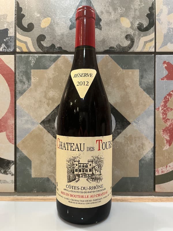 Côtes-du-Rhône, Château des Tours, 2012