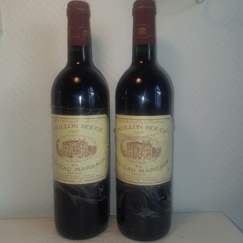 2 x Pavillon Rouge, château Margaux, Margaux, 1997