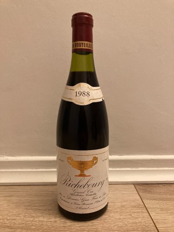 Richebourg, Grand cru, Gros Frère et Soeur, 1988