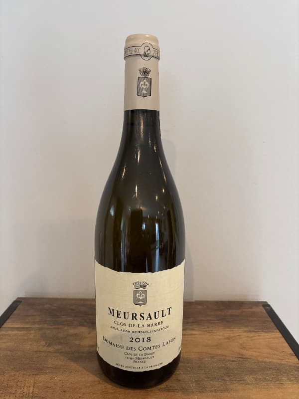 Meursault, Clos de la Barre, Domaine des Comtes Lafon, 2018