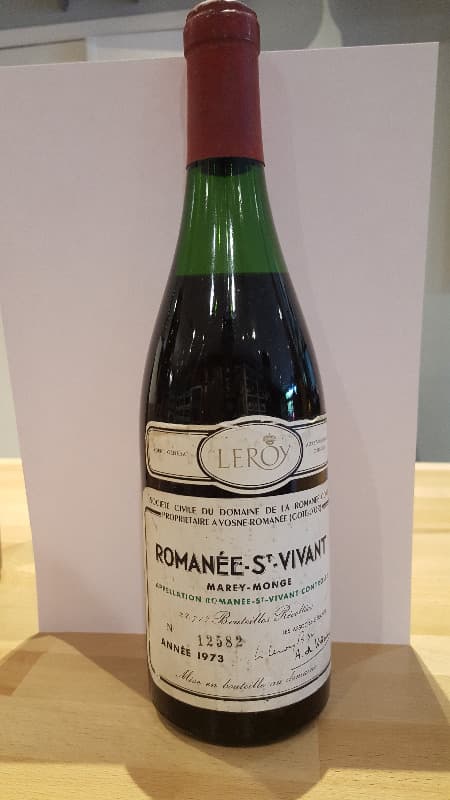 Romanée-Saint-Vivant, Domaine de la Romanée Conti, 1973