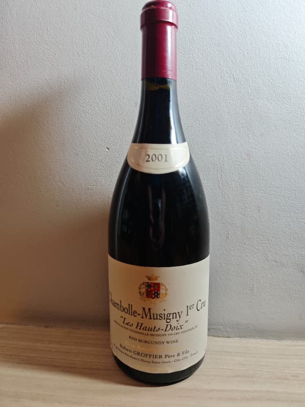 Chambolle-Musigny, 1er Cru - Les Hauts-Doix, domaine Robert Groffier, 2001