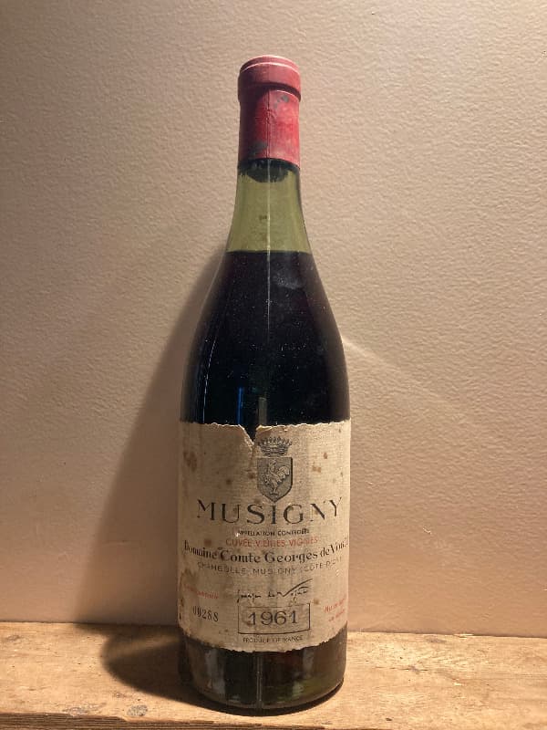 Musigny, Comte Georges de Vogüé, 1961