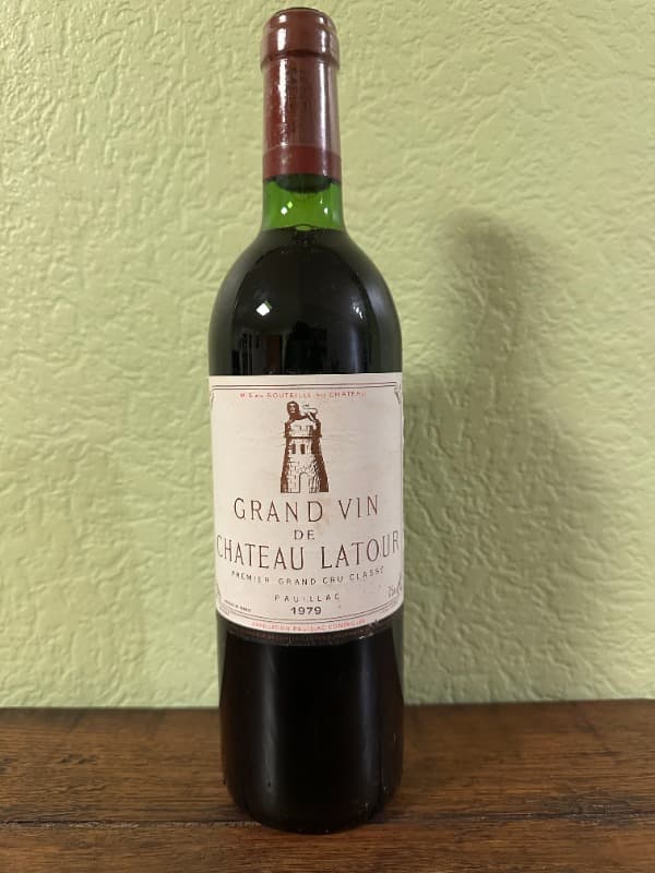 Grand Vin de château Latour, Pauillac, 1979