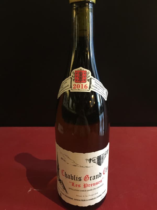 Chablis Grand Cru, Les Preuses, Domaine Vincent Dauvissat, 2016 (recover. VAT récup.)