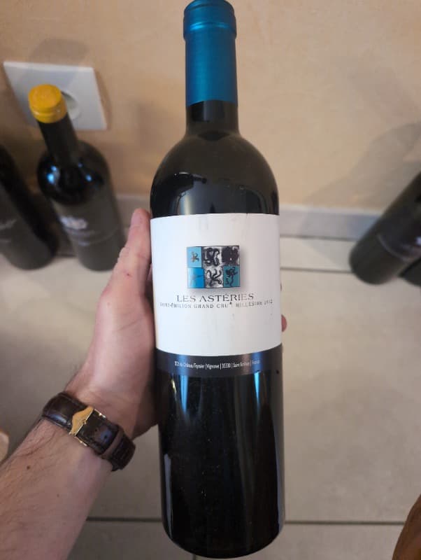 Les Astéries, Saint-Émilion Grand Cru, 2012