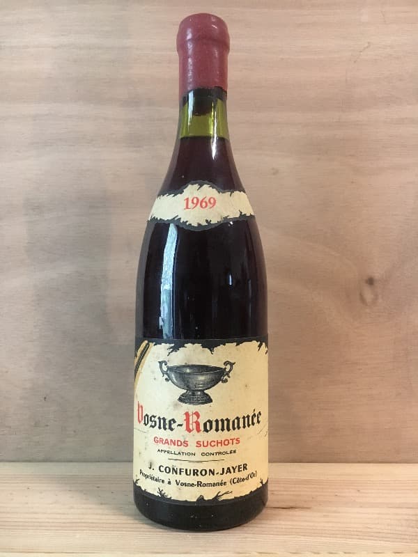 Vosne-Romanée, Grands Suchots, CONFURON JAYER, 1969