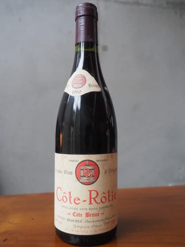 Côte-Rôtie, "Côte Brune", Gentaz Dervieux, 1990