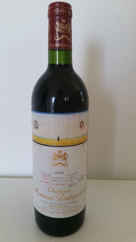 Château Mouton Rothschild, Pauillac, 1983
