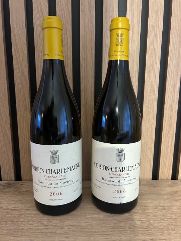 2 x Corton-Charlemagne, Grand cru, Bonneau du Martray, 2006