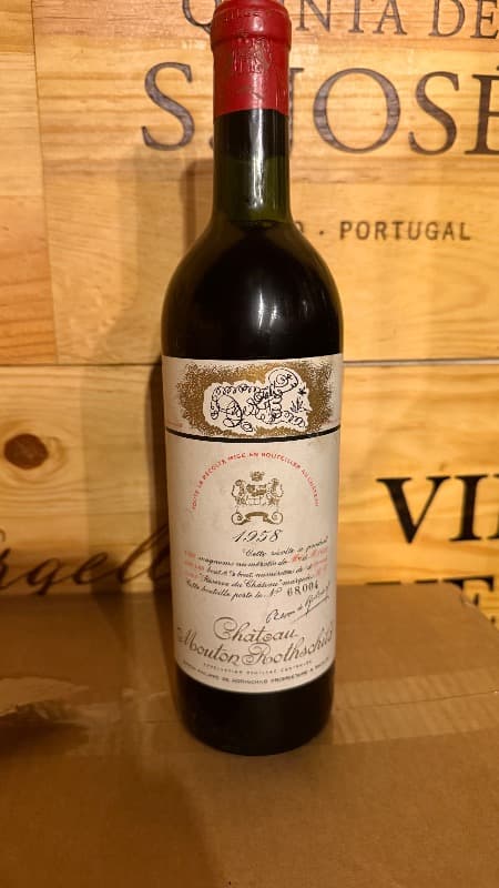 Château Mouton Rothschild, Pauillac, 1958