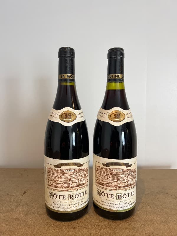 2 x Côte-Rôtie, La Mouline, Domaine Guigual, 1984