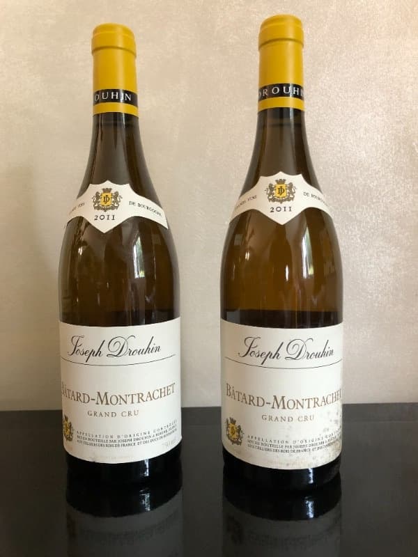 2 x Bâtard-Montrachet, grand cru, joseph drouhin, 2011