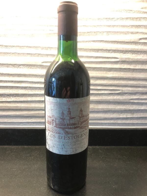 Château Cos d'Estournel, Saint-Estèphe, 1971