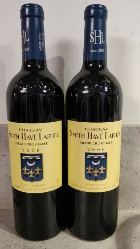 2 x Château Smith haut Lafitte Cathiard, Pessac-Léognan, 2009