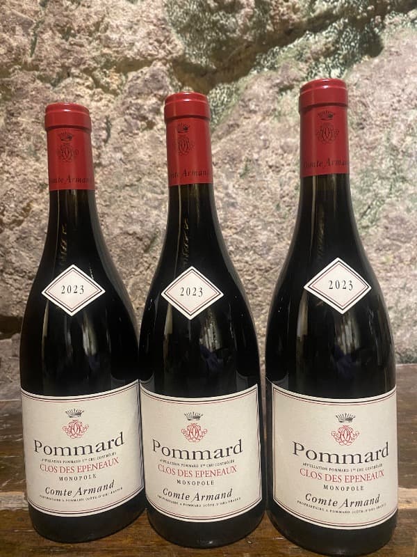 3 x Pommard, 1er Cru Clos des Epeneaux, Domaine Comte Armand, 2023