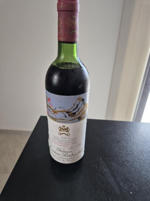 Château Mouton Rothschild, Pauillac, 1981
