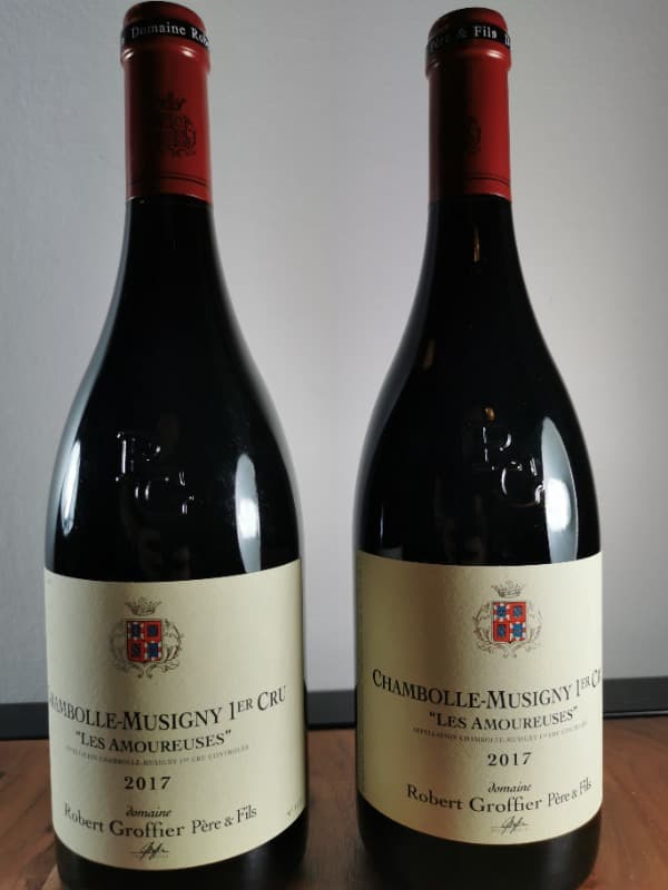 2 x Chambolle-Musigny, 1er cru - les Amoureuses, Domaine Robert Groffier, 2017