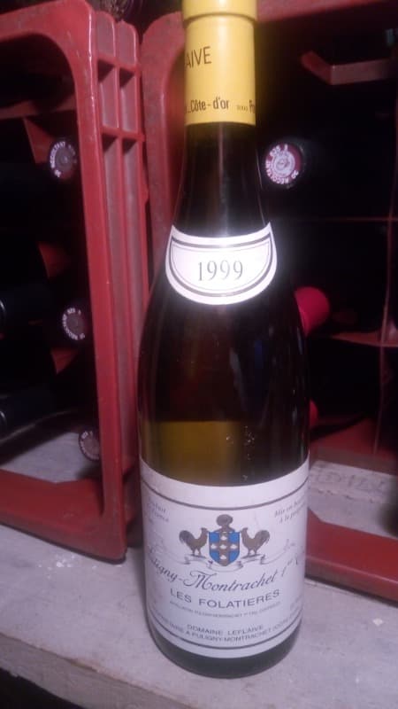 Puligny-Montrachet, 1er cru Les Folatières, Leflaive, 1999