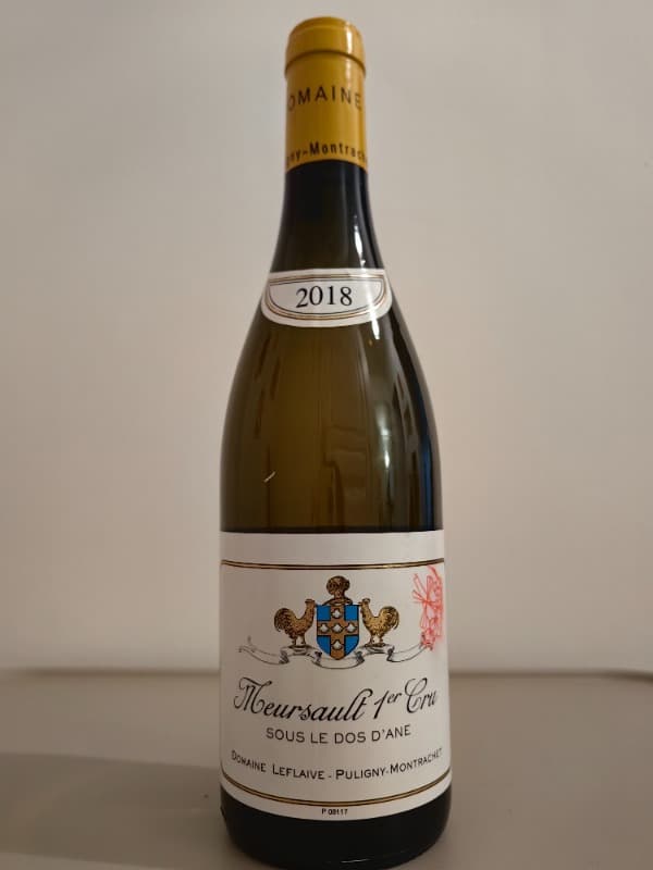 Meursault, 1er Cru - Sous le Dos d'Âne, Domaine Leflaive, 2018