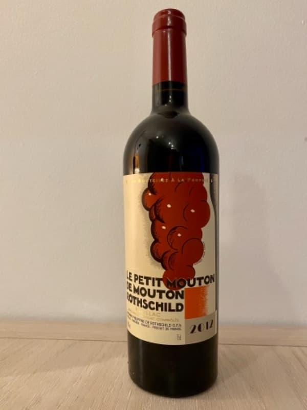 Le Petit Mouton de Rothschild, Pauillac, 2012