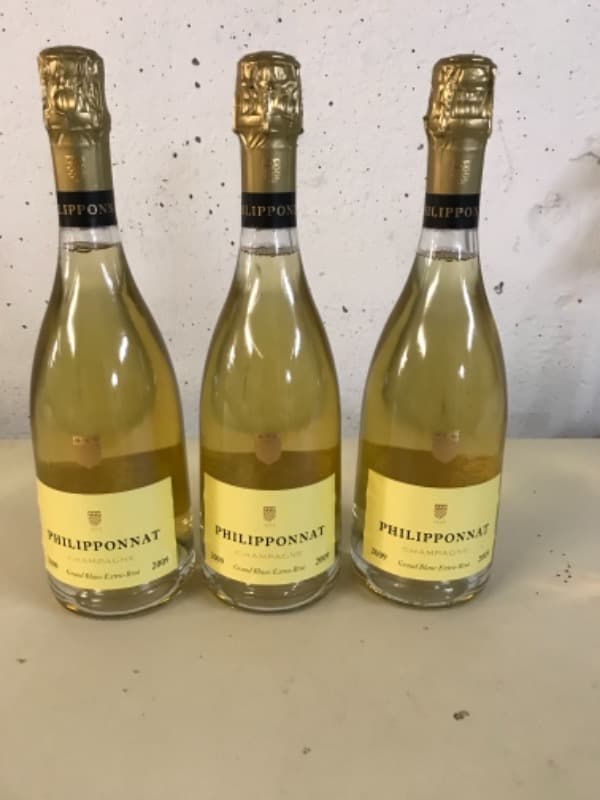 3 x Grand blanc, Philipponnat, Champagne, 2009