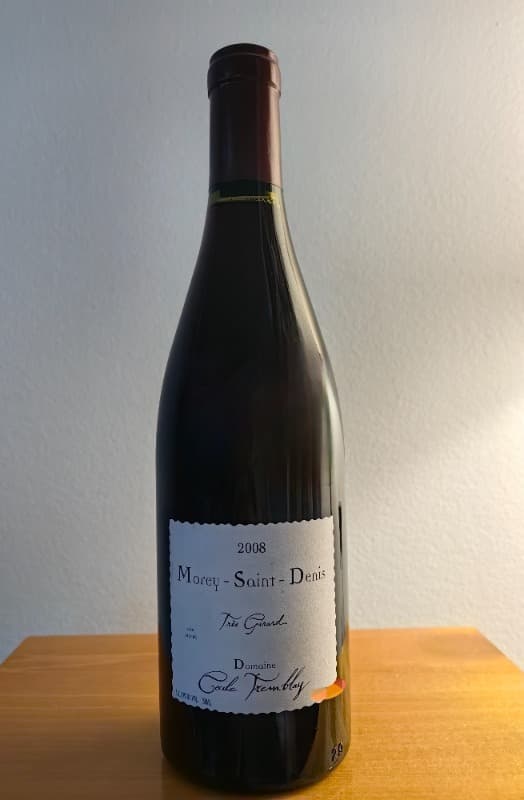 Morey-Saint-Denis, Tres Girard, Domaine Cecile Tremblay, 2008