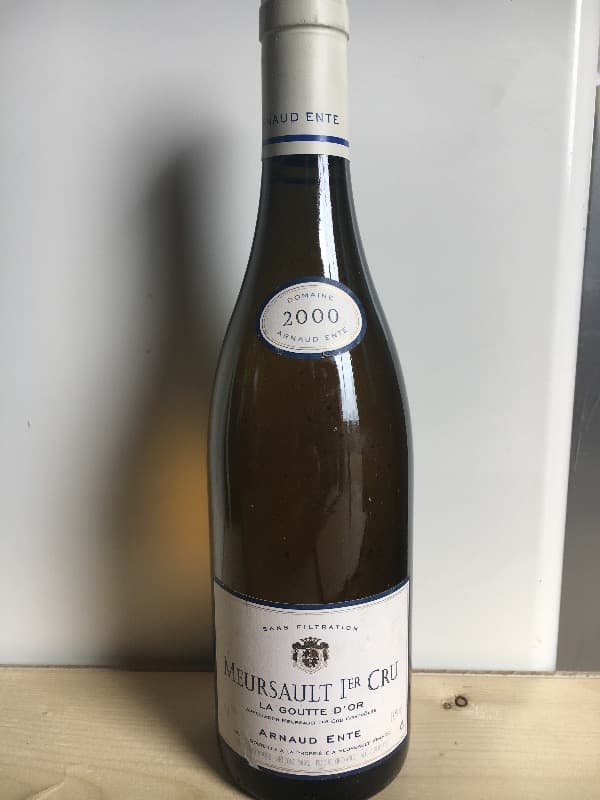 Meursault, 1er Cru La goutte d’or, Arnaud Ente, 2000