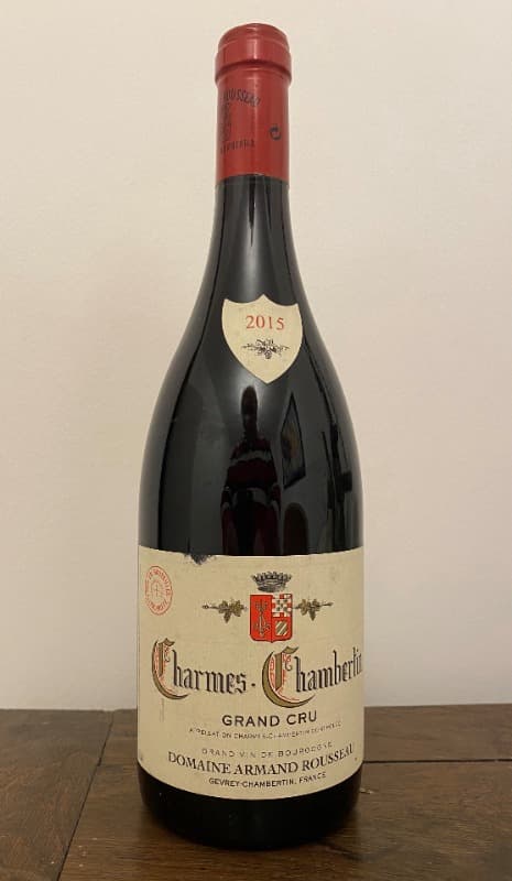 Charmes-Chambertin, Grand Cru, Domaine A. Rousseau, 2015