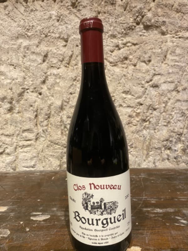 Clos nouveau, Bourgueil, Domaine Du Bel Air, 2010