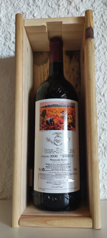 "unico", Ribera del duero, Vega Sicilia, 2000 (Magnum)
