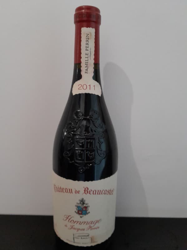 Châteauneuf-du-Pape, Hommage à Jacques Perrin, Château de Beaucastel, 2011