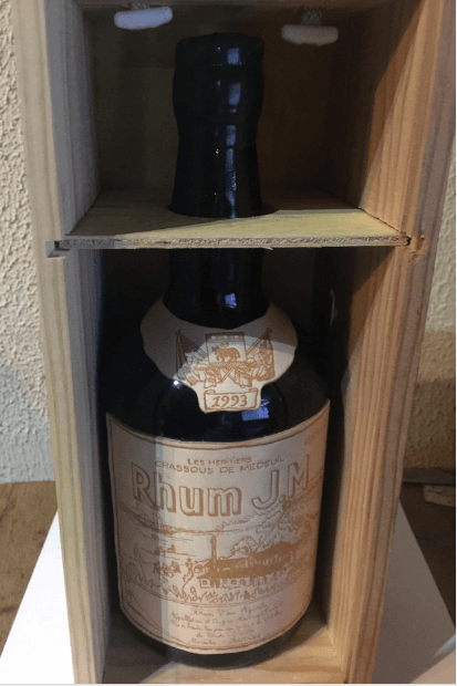 Les Héritiers Crassous de Médeuil, Rhum J.M, 1993