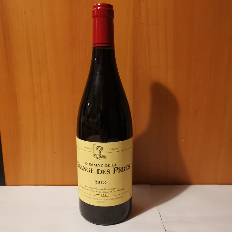 Grange des Pères, Vin de Pays de l'Hérault, 2018