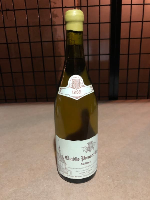 Chablis Premier Cru, Vaillons, Domaine Francois Raveneau, 1988