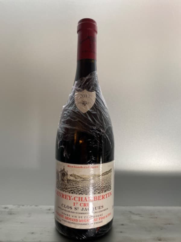 Gevrey-Chambertin, 1er Cru Clos Saint Jacques, Domaine Armand Rousseau Père et Fils, 2012