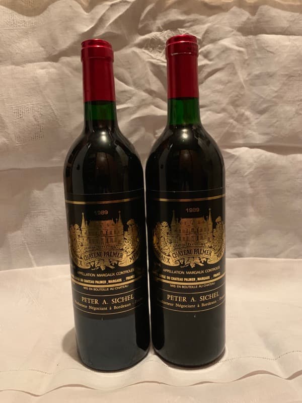 2 x Château Palmer, Margaux, 1989