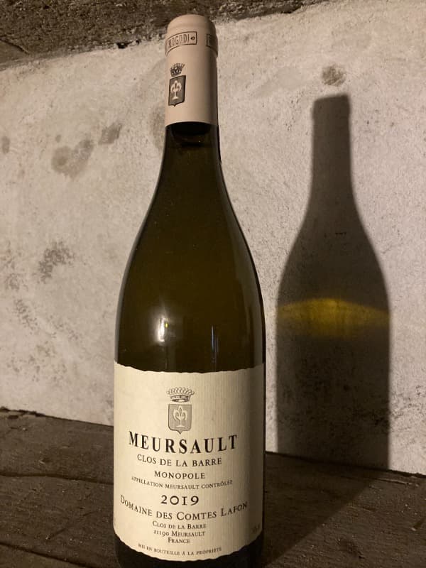 Meursault, Clos de la Barre, Domaine des Comtes Lafon, 2019