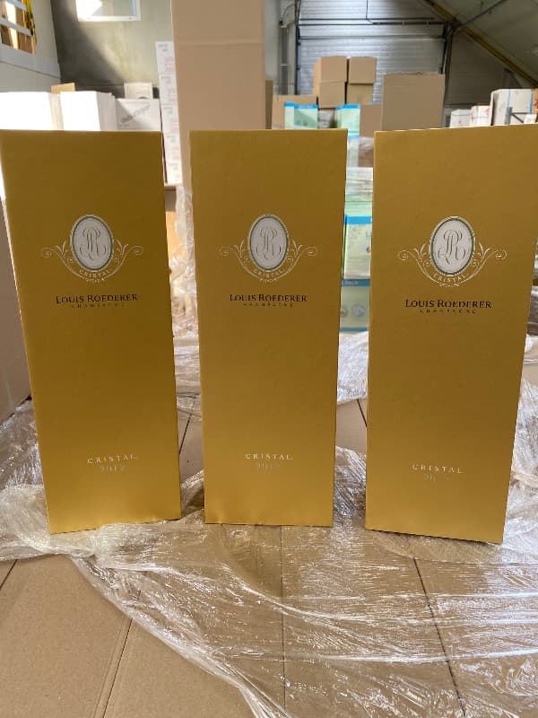3 x Cristal, Louis Roederer, Champagne, 2012