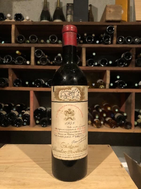 Château Mouton Rothschild, Pauillac, 1958