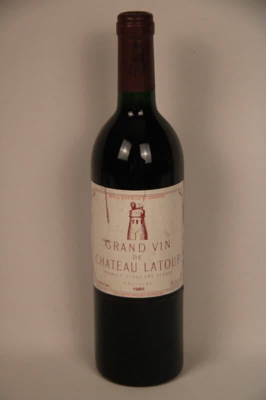 Grand Vin de Château Latour, Pauillac, 1985