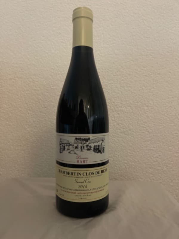 Chambertin-Clos de Bèze, Grand cru, Domaine Bart, 2014