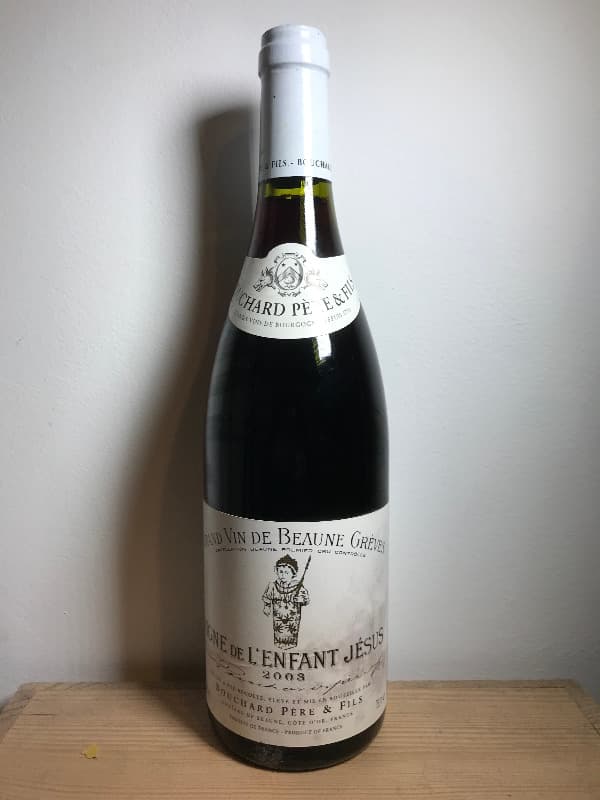 Beaune, 1er Cru Grèves - Vignes de l'Enfant Jesus, Bouchard Père & Fils, 2003