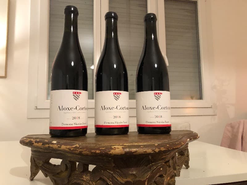 3 x Aloxe-Corton, Nicolas FAURE, 2018