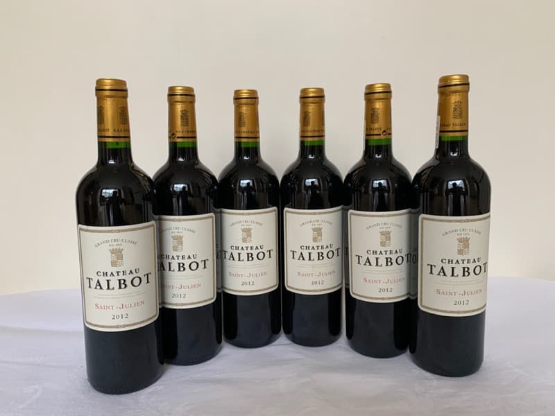 6 x Château Talbot, Saint-Julien, 2012